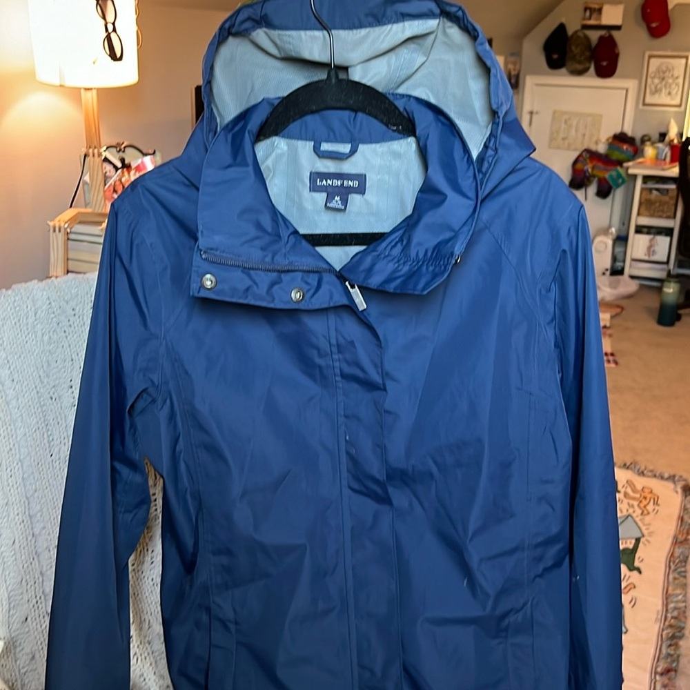 Lands End Men’s Waterproof Raincoat